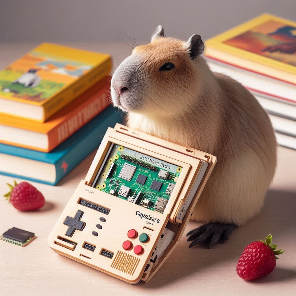Capybara Book (AI image)